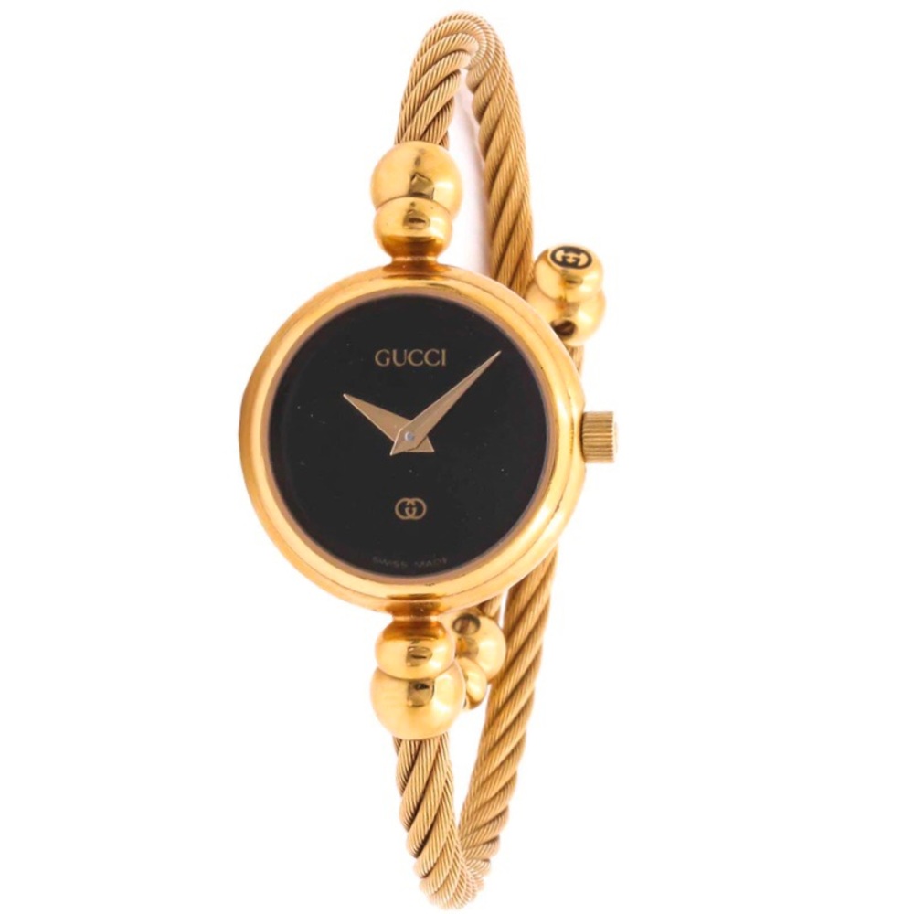 Authentic Vintage Gucci 2047L Gold Watch